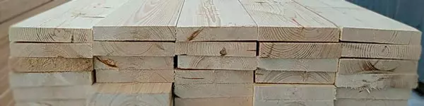 Товарная карточка строганной доски 20х100 мм