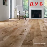 Доска для пола из дуба